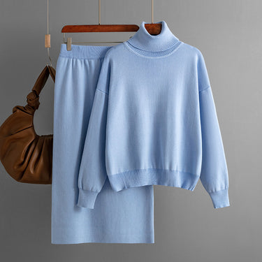 Turtleneck Sweater Set