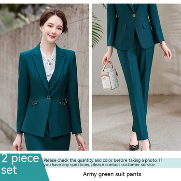 Casual Suit Pants Set