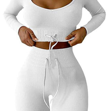 Sporty Knit Yoga Set